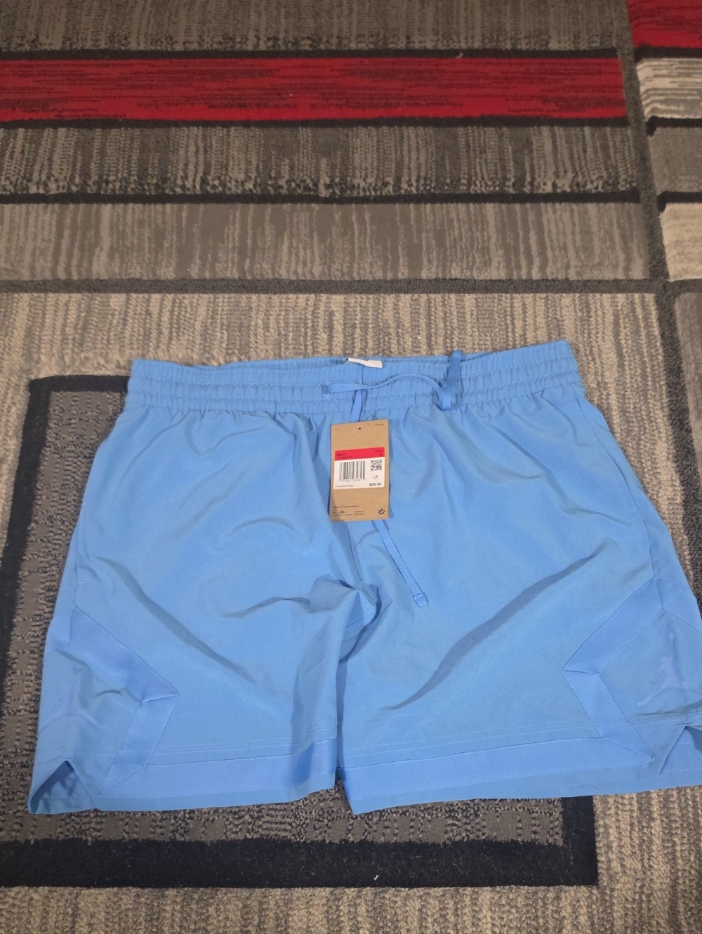 Jordan Light Blue Athletic Shorts